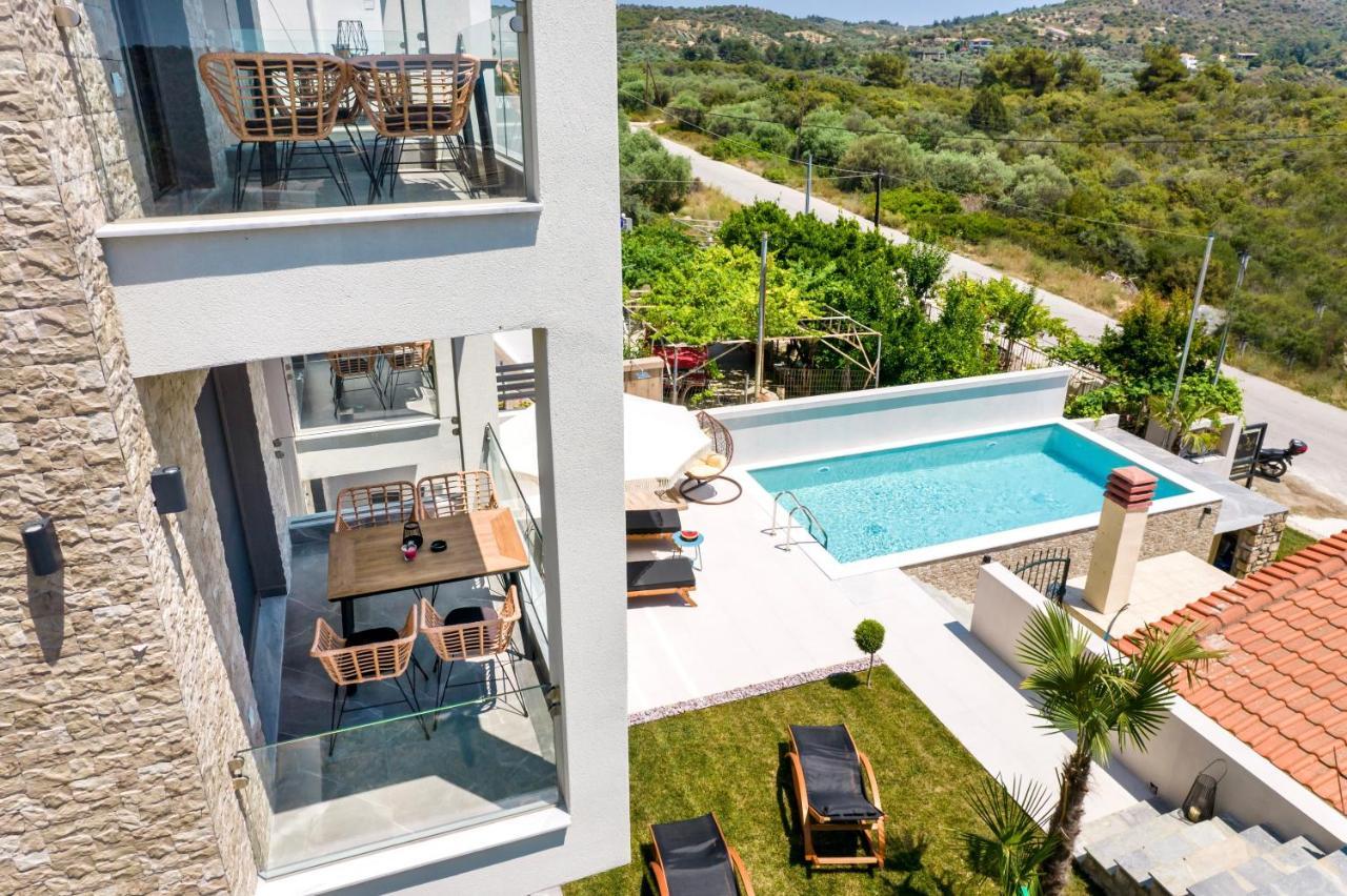 Aigli Skala Maries Deluxe Διαμέρισμα Skála Marión Εξωτερικό φωτογραφία