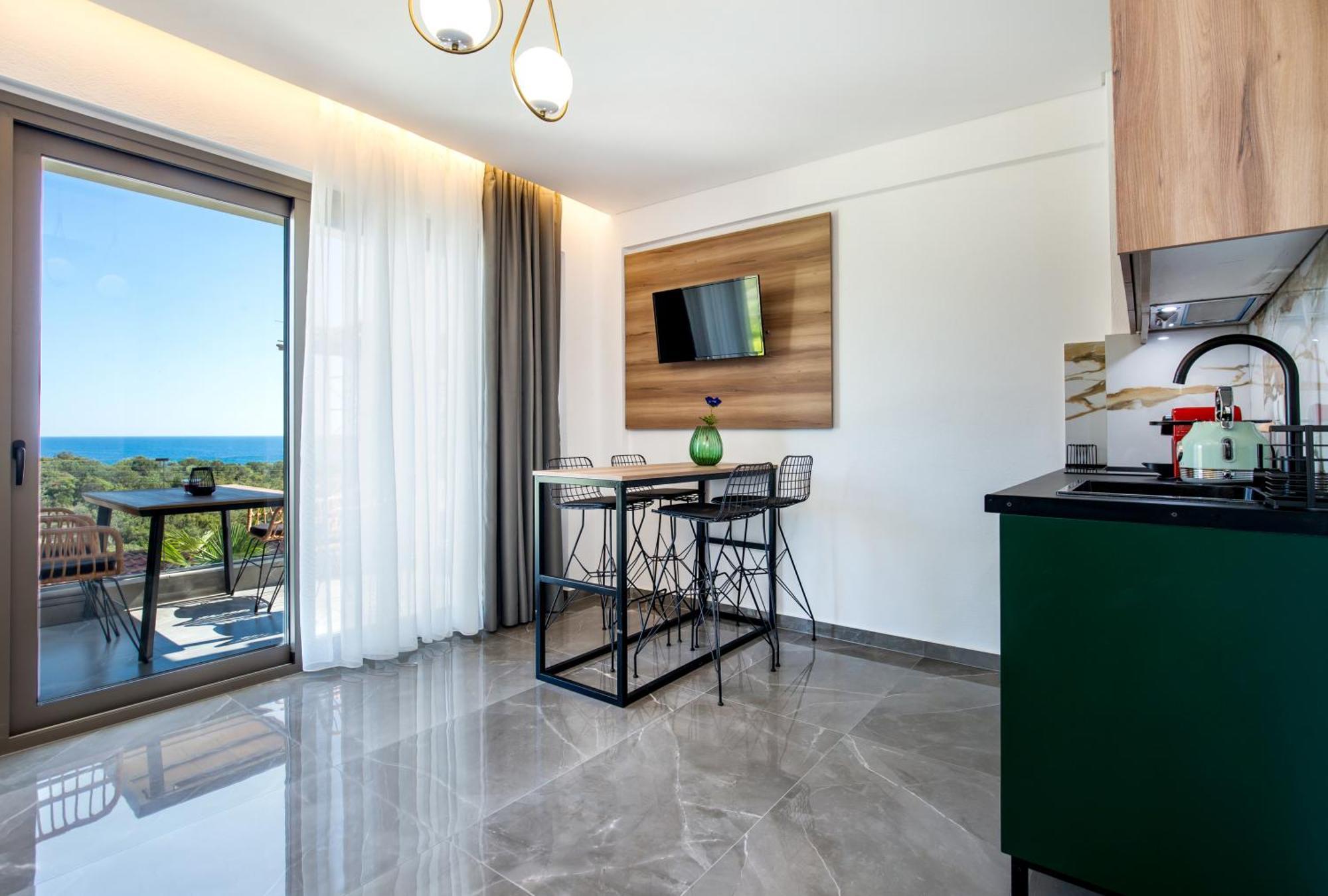 Aigli Skala Maries Deluxe Διαμέρισμα Skála Marión Εξωτερικό φωτογραφία