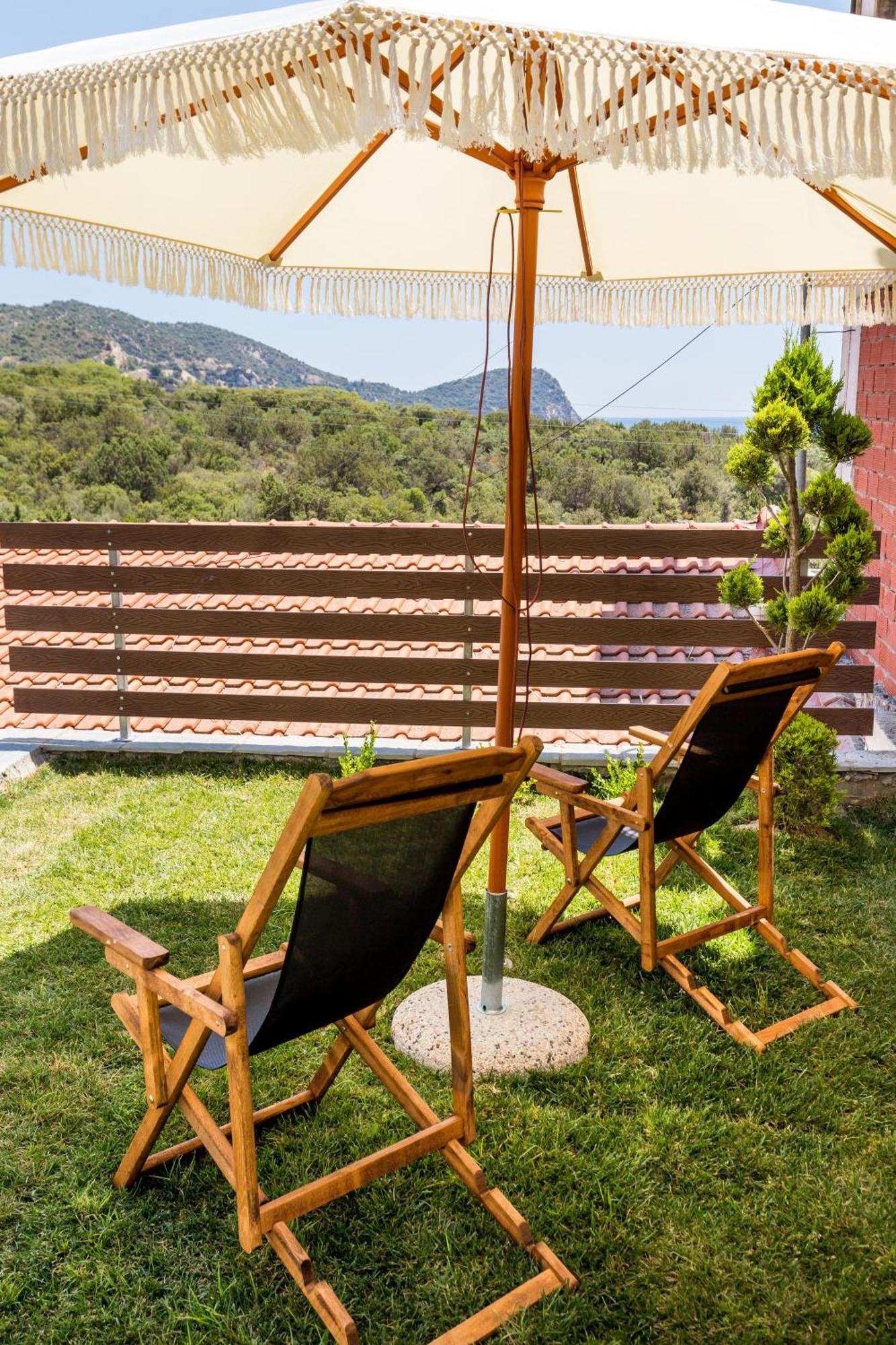 Aigli Skala Maries Deluxe Διαμέρισμα Skála Marión Εξωτερικό φωτογραφία