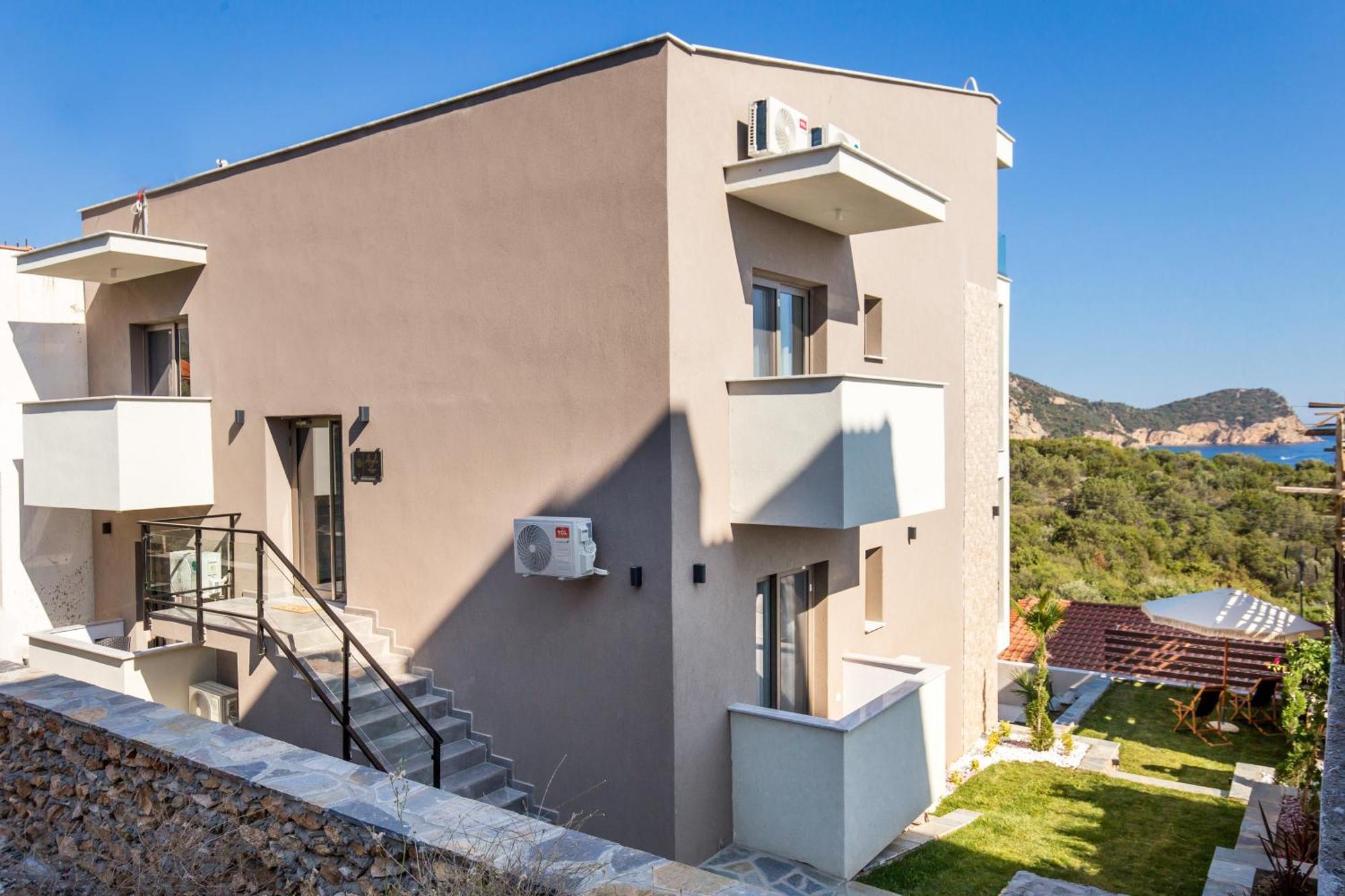 Aigli Skala Maries Deluxe Διαμέρισμα Skála Marión Εξωτερικό φωτογραφία
