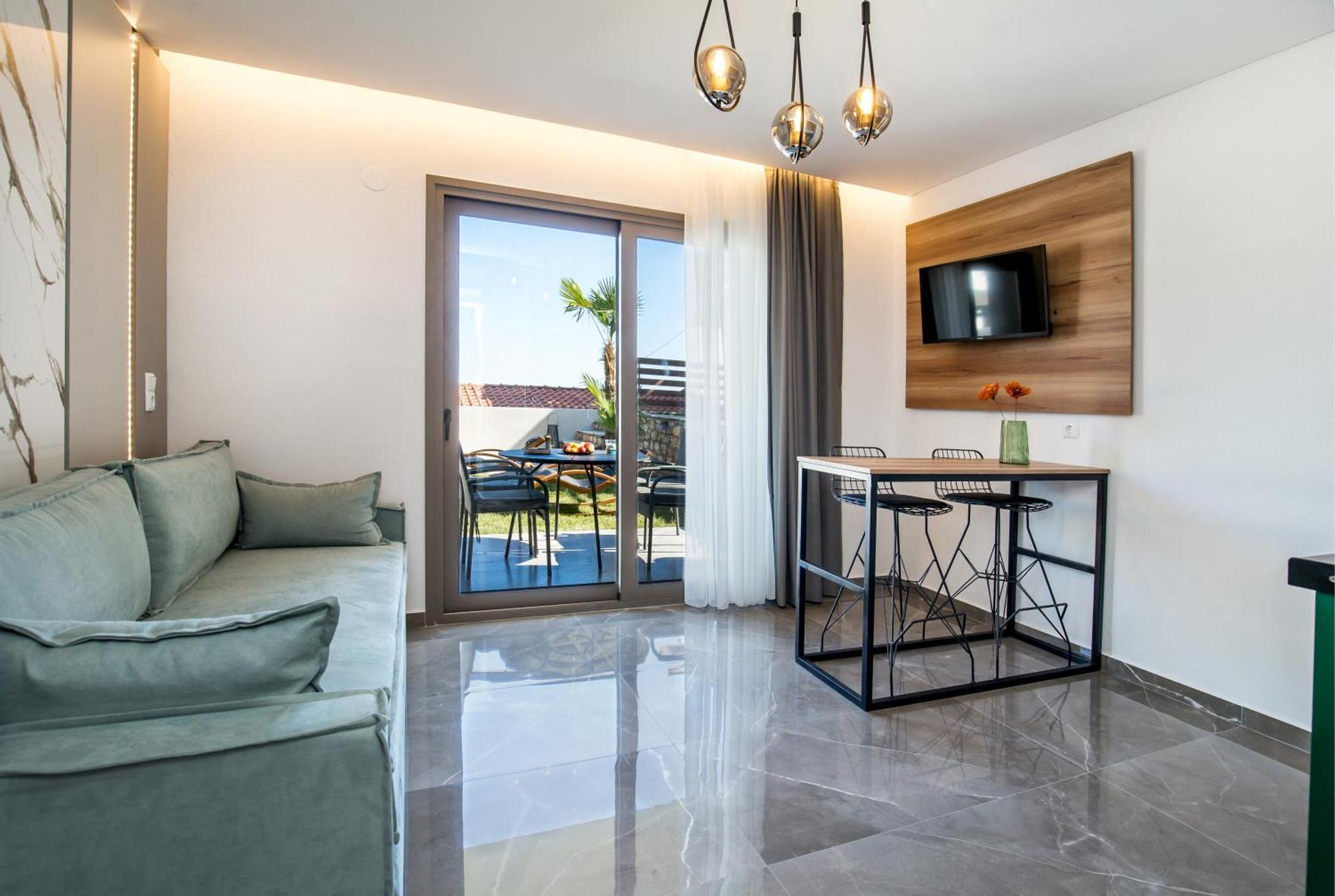 Aigli Skala Maries Deluxe Διαμέρισμα Skála Marión Εξωτερικό φωτογραφία