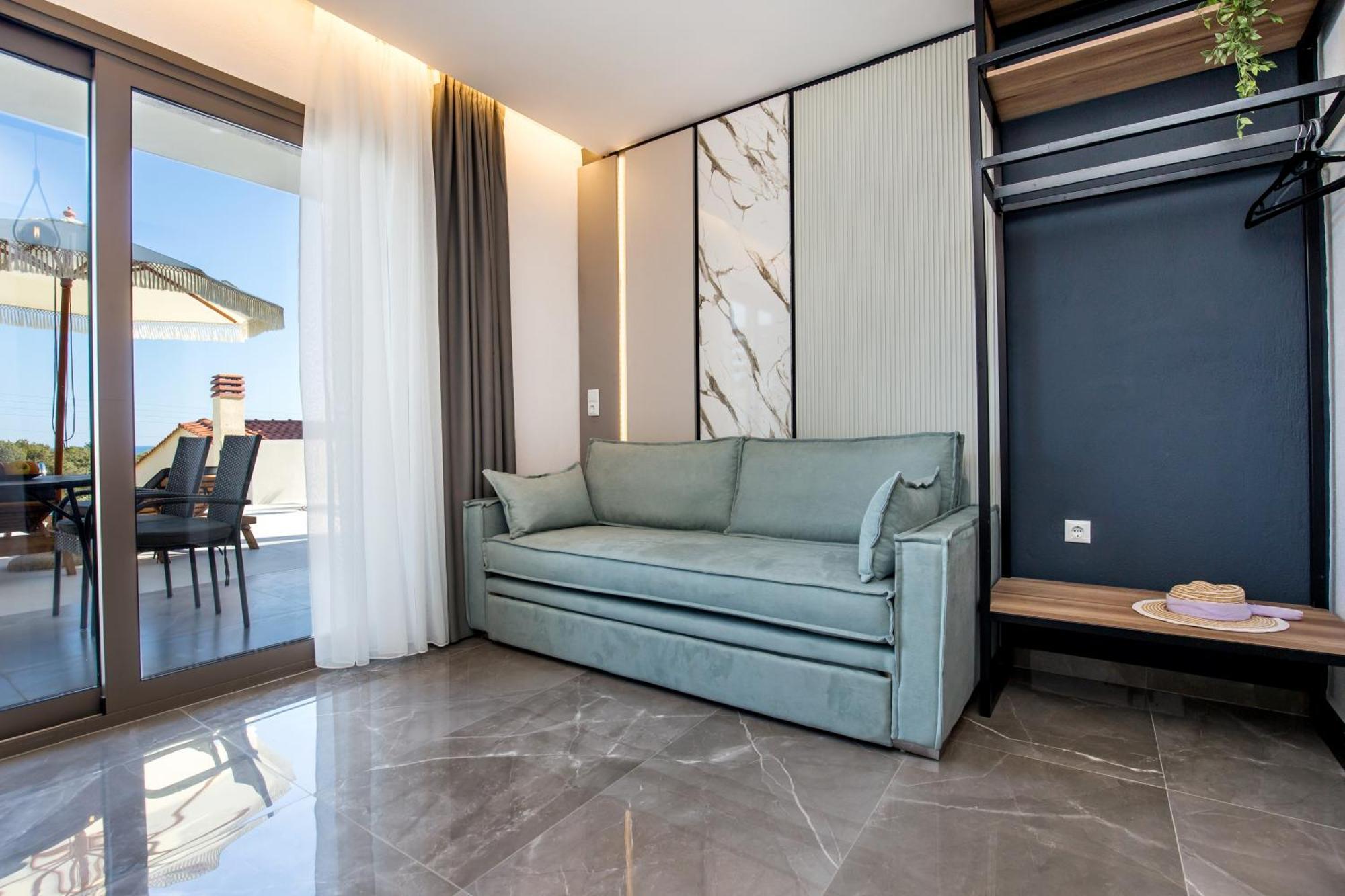Aigli Skala Maries Deluxe Διαμέρισμα Skála Marión Εξωτερικό φωτογραφία