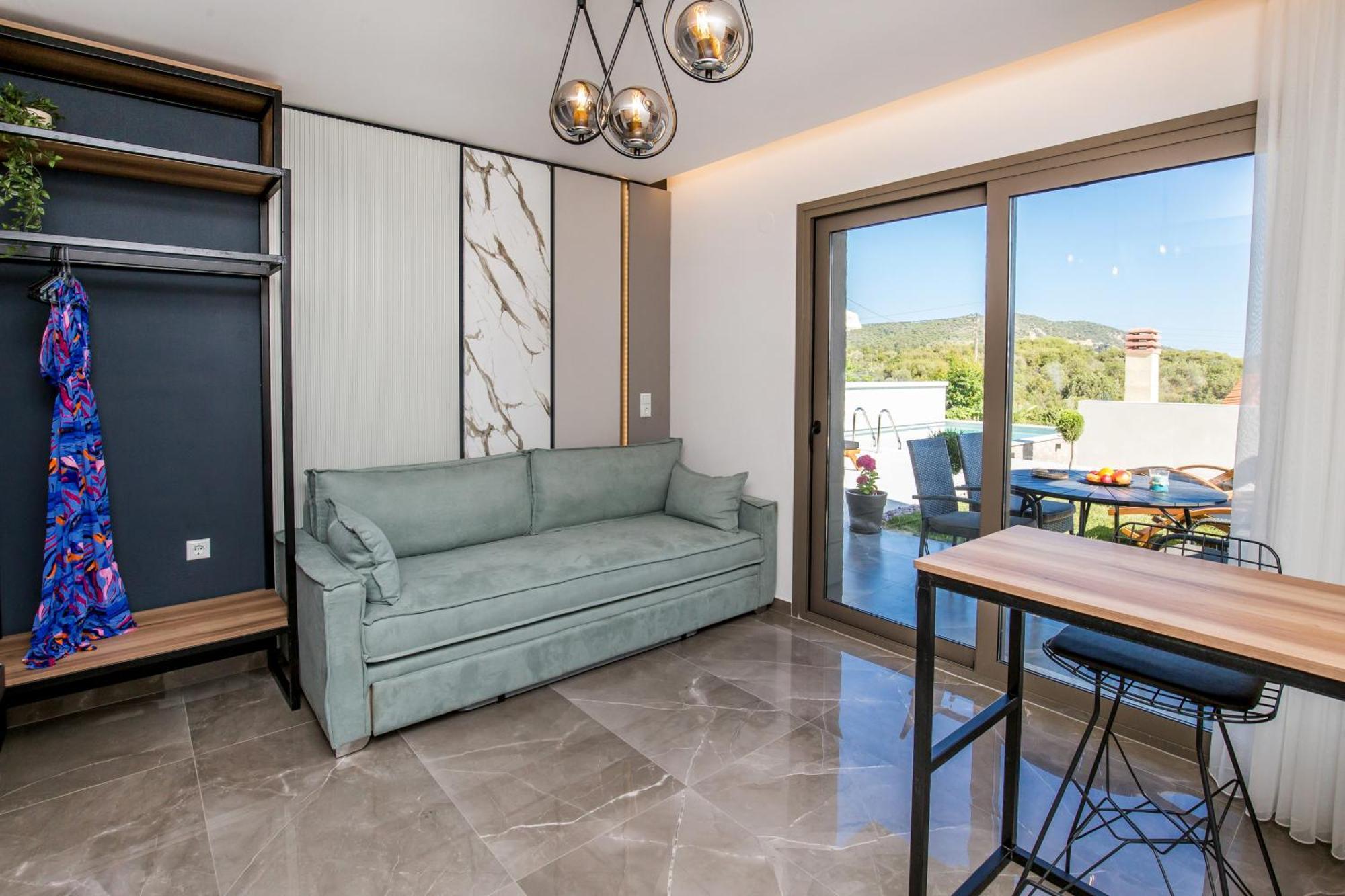 Aigli Skala Maries Deluxe Διαμέρισμα Skála Marión Εξωτερικό φωτογραφία