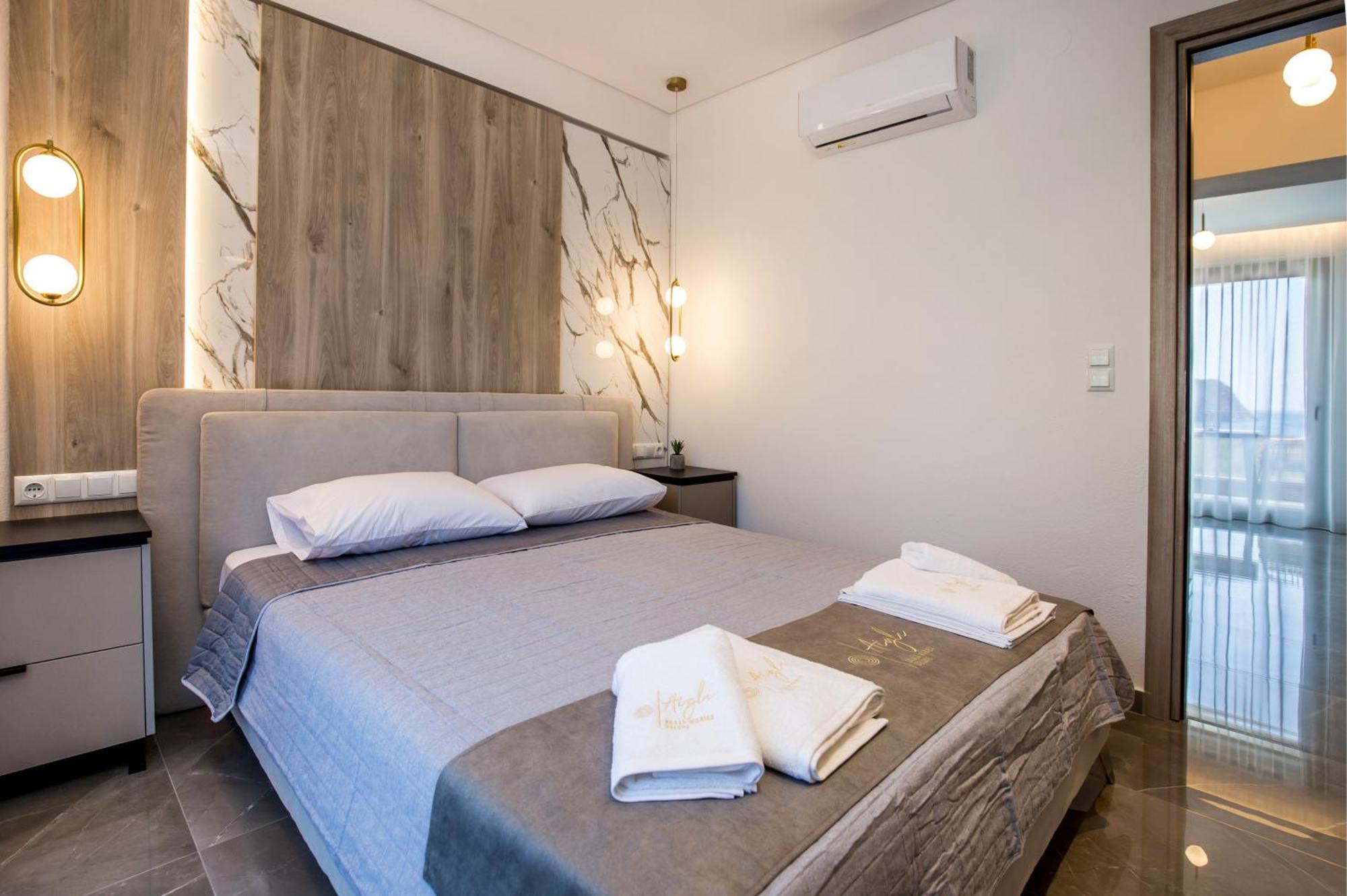 Aigli Skala Maries Deluxe Διαμέρισμα Skála Marión Εξωτερικό φωτογραφία